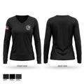 El Paso Police Crime Scene Unit Women's Long Sleeve V-neck Shirt - 1