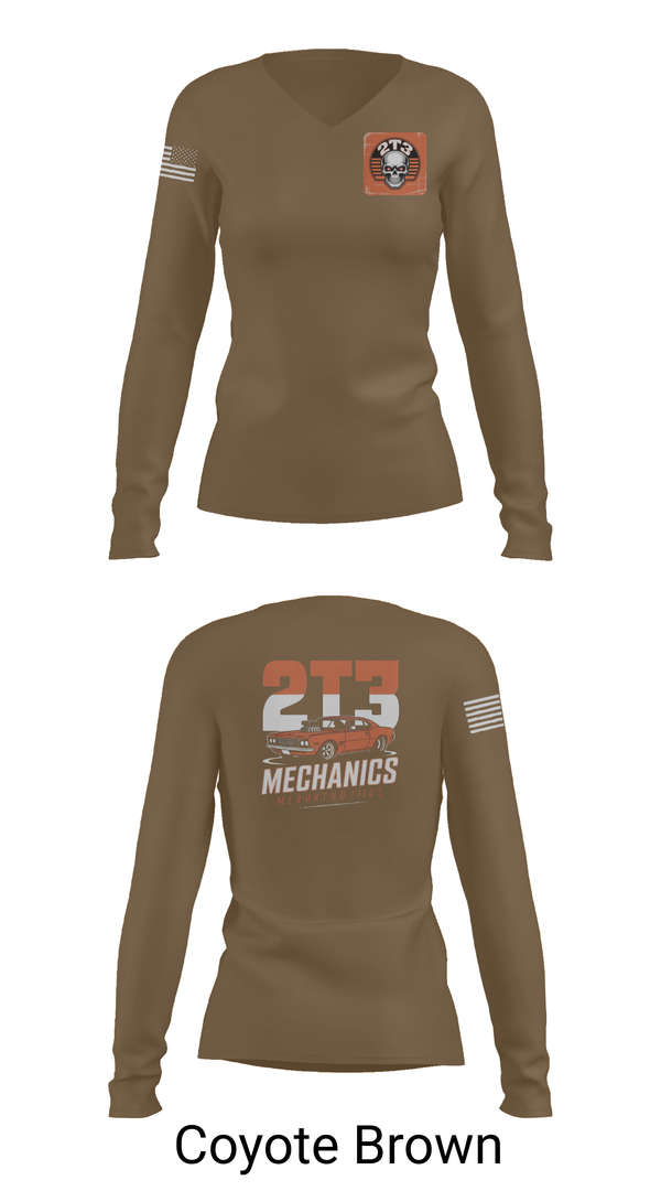 Womens Long Sleeve Vneck Shirt, 509 LRS, , Teamtime, Team time, sublimation, custom sports apparel, team uniforms, spirit wear, spiritwear, sports uniforms, custom shirts, team store, custom team store, fundraiser sports, apparel fundraiser