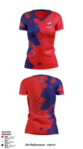 Plaza Park 7264543 Women's Short Sleeve V-neck Shirt - 1