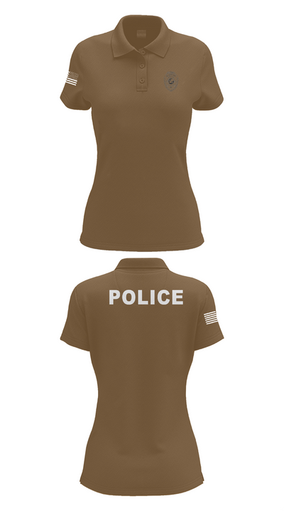 Bluffton PD 22287446 Women's Short Sleeve Performance Polo  - 14