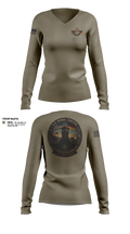 7TH ATC 6494550 Women's Long Sleeve V-neck Shirt - 11