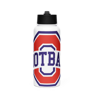 Oakland Chargers Stainless Steel Water Bottle with a Straw Lid