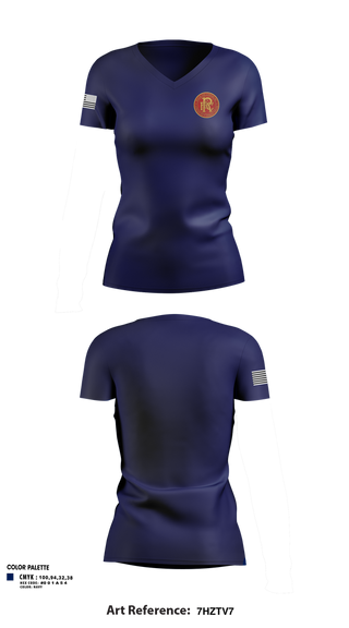 Womens Short Sleeve Vneck Shirt, Rescue Fire Company, Fire Department, Teamtime, Team time, sublimation, custom sports apparel, team uniforms, spirit wear, spiritwear, sports uniforms, custom shirts, team store, custom team store, fundraiser sports, apparel fundraiser