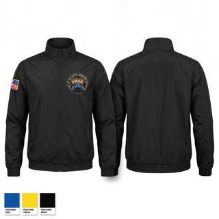 Windbreaker, Auto Crimes Enforcement, Police, Teamtime, Team time, sublimation, custom sports apparel, team uniforms, spirit wear, spiritwear, sports uniforms, custom shirts, team store, custom team store, fundraiser sports, apparel fundraiser