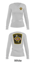 Potter County Sheriff's Office 72743961 Women's Long Sleeve V-neck Shirt - 11