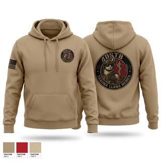Hoodie, DSTB Trauma Llama Medics, Army, Teamtime, Team time, sublimation, custom sports apparel, team uniforms, spirit wear, spiritwear, sports uniforms, custom shirts, team store, custom team store, fundraiser sports, apparel fundraiser