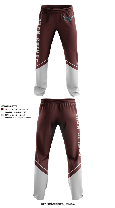 Iron Spikes Track & Field Club 34200825 Sweatpants - 21