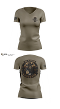 2nd Platoon Vaqueros Women's Short Sleeve V-neck Shirt - 6