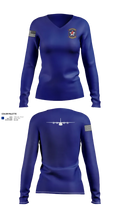 Trojans 85673427 Women's Long Sleeve V-neck Shirt - 21
