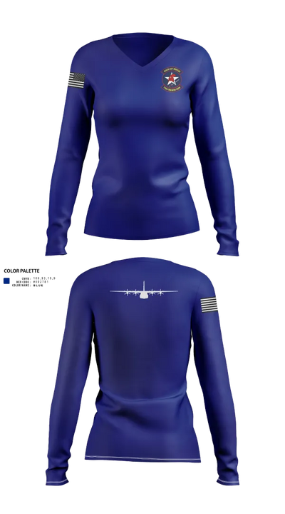 Trojans 85673427 Women's Long Sleeve V-neck Shirt - 21