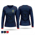 East Greenbush Fire 35005604 Women's Long Sleeve V-neck Shirt - 1