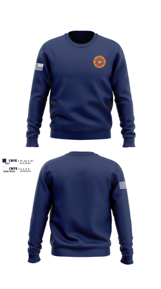 Crew Neck Sweatshirt, Union City Fire & Emergency Services, Fire Department, Teamtime, Team time, sublimation, custom sports apparel, team uniforms, spirit wear, spiritwear, sports uniforms, custom shirts, team store, custom team store, fundraiser sports, apparel fundraiser