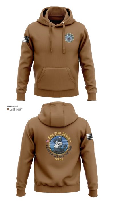NWS (Naval Weapons Station) Seal Beach 83046355 Hoodie - 10