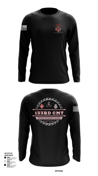Long Sleeve Performance Shirt, 133rd Construction Management Team, , Teamtime, Team time, sublimation, custom sports apparel, team uniforms, spirit wear, spiritwear, sports uniforms, custom shirts, team store, custom team store, fundraiser sports, apparel fundraiser