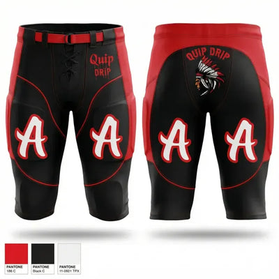 Aliquippa Quips 62566618 Integrated Football Pants - 1