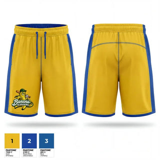 Athletic Shorts With Pockets, Banana sluggers, Baseball, Teamtime, Team time, sublimation, custom sports apparel, team uniforms, spirit wear, spiritwear, sports uniforms, custom shirts, team store, custom team store, fundraiser sports, apparel fundraiser