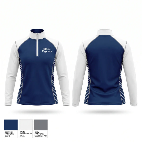 Quarter Zip Jacket, Black Cypress, Police, Teamtime, Team time, sublimation, custom sports apparel, team uniforms, spirit wear, spiritwear, sports uniforms, custom shirts, team store, custom team store, fundraiser sports, apparel fundraiser