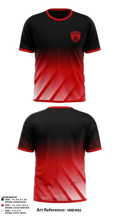 Freeport FC 77823295 Short Sleeve Performance Shirt - 1