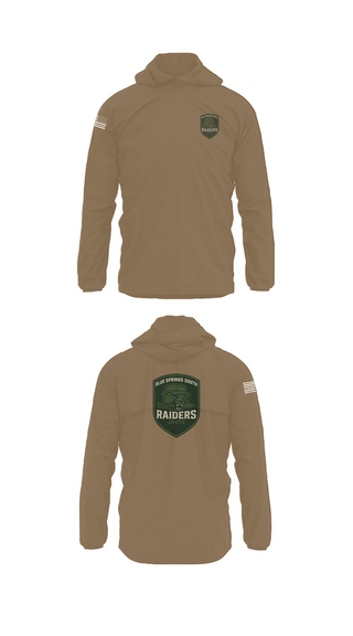 Windbreaker, BSS JROTC, , Teamtime, Team time, sublimation, custom sports apparel, team uniforms, spirit wear, spiritwear, sports uniforms, custom shirts, team store, custom team store, fundraiser sports, apparel fundraiser