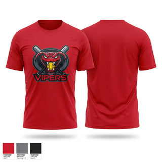 Short Sleeve Performance Shirt, Vipers, Softball, Teamtime, Team time, sublimation, custom sports apparel, team uniforms, spirit wear, spiritwear, sports uniforms, custom shirts, team store, custom team store, fundraiser sports, apparel fundraiser