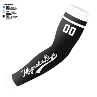 Arm Sleeve, MAGNOLIA BOYS, Baseball, Teamtime, Team time, sublimation, custom sports apparel, team uniforms, spirit wear, spiritwear, sports uniforms, custom shirts, team store, custom team store, fundraiser sports, apparel fundraiser