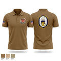 USS Dewey DDG 105 Short Sleeve Performance Polo - 1