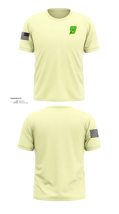 Baltimore Lightning 935827 Short Sleeve Performance Shirt - 22
