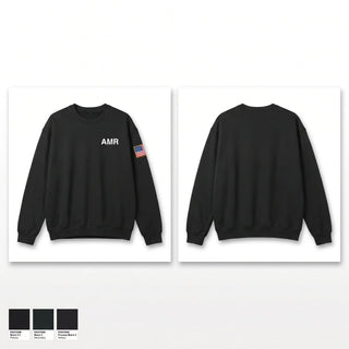 Crew Neck Sweatshirt, AMR, EMS/EMT, Teamtime, Team time, sublimation, custom sports apparel, team uniforms, spirit wear, spiritwear, sports uniforms, custom shirts, team store, custom team store, fundraiser sports, apparel fundraiser
