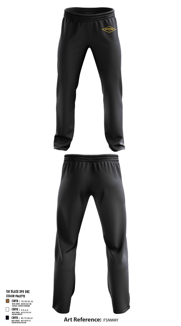 Sweatpants, 2-16 rangers, Army, Teamtime, Team time, sublimation, custom sports apparel, team uniforms, spirit wear, spiritwear, sports uniforms, custom shirts, team store, custom team store, fundraiser sports, apparel fundraiser