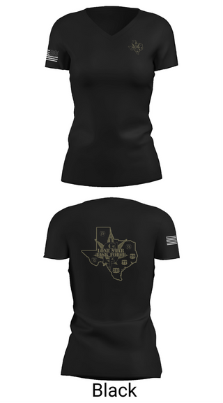 Womens Short Sleeve Vneck Shirt, Lone Star Task Force, Police, Teamtime, Team time, sublimation, custom sports apparel, team uniforms, spirit wear, spiritwear, sports uniforms, custom shirts, team store, custom team store, fundraiser sports, apparel fundraiser