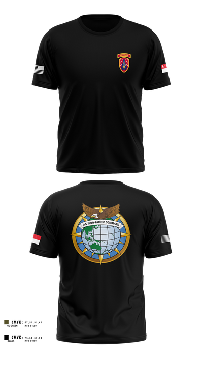 5th SFAB, Singapore Short Sleeve Performance Shirt - 13