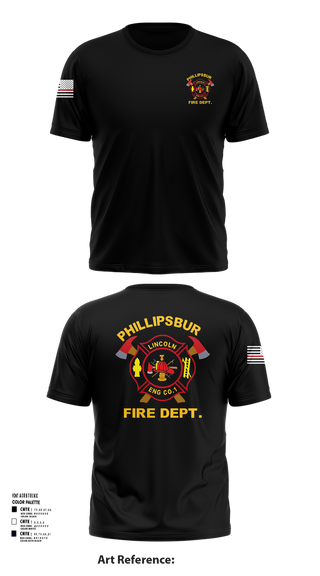Short Sleeve Performance Shirt, PHILLIPSBURG FIRE DEPARTMENT, , Teamtime, Team time, sublimation, custom sports apparel, team uniforms, spirit wear, spiritwear, sports uniforms, custom shirts, team store, custom team store, fundraiser sports, apparel fundraiser