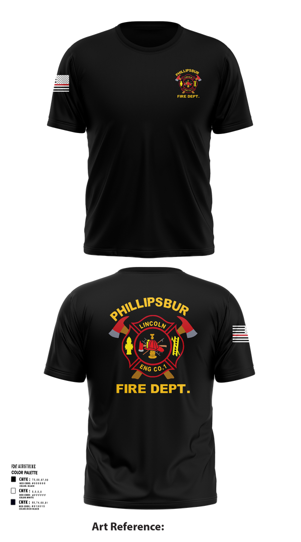 Short Sleeve Performance Shirt, PHILLIPSBURG FIRE DEPARTMENT, , Teamtime, Team time, sublimation, custom sports apparel, team uniforms, spirit wear, spiritwear, sports uniforms, custom shirts, team store, custom team store, fundraiser sports, apparel fundraiser
