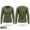 EPA-CID Baton Rouge 12287064 Women's Long Sleeve V-neck Shirt - 10