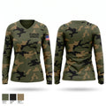Renegade Rangers Women's Long Sleeve V-neck Shirt - 1
