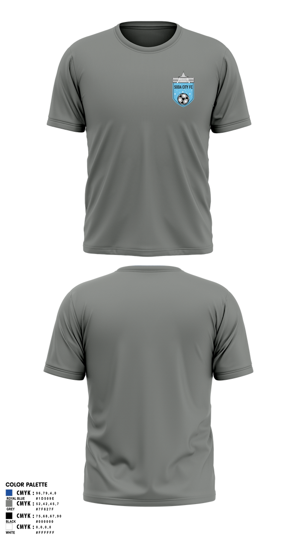 Short Sleeve Performance Shirt, Soda City FC, Men's Soccer, Teamtime, Team time, sublimation, custom sports apparel, team uniforms, spirit wear, spiritwear, sports uniforms, custom shirts, team store, custom team store, fundraiser sports, apparel fundraiser