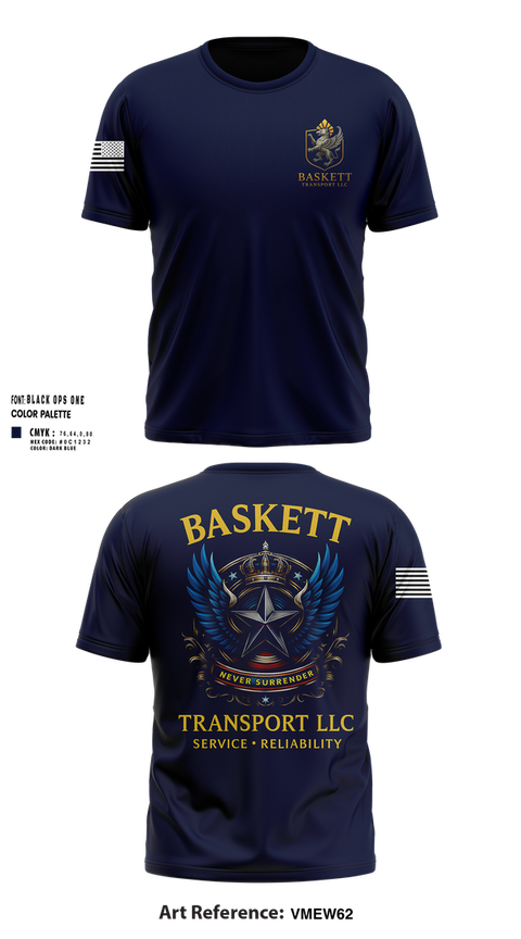 Short Sleeve Performance Shirt, Baskett Transport LLC, , Teamtime, Team time, sublimation, custom sports apparel, team uniforms, spirit wear, spiritwear, sports uniforms, custom shirts, team store, custom team store, fundraiser sports, apparel fundraiser