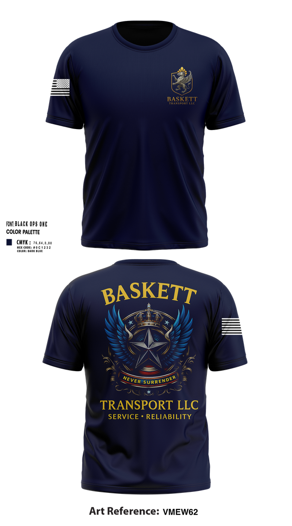 Short Sleeve Performance Shirt, Baskett Transport LLC, , Teamtime, Team time, sublimation, custom sports apparel, team uniforms, spirit wear, spiritwear, sports uniforms, custom shirts, team store, custom team store, fundraiser sports, apparel fundraiser