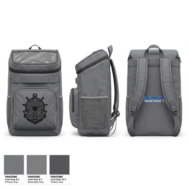 Gear Bag, Cincinnati PD Marine Patrol, Police, Teamtime, Team time, sublimation, custom sports apparel, team uniforms, spirit wear, spiritwear, sports uniforms, custom shirts, team store, custom team store, fundraiser sports, apparel fundraiser