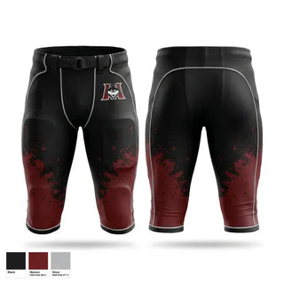 Integrated Football Pants, Matawan Huskies, , Teamtime, Team time, sublimation, custom sports apparel, team uniforms, spirit wear, spiritwear, sports uniforms, custom shirts, team store, custom team store, fundraiser sports, apparel fundraiser