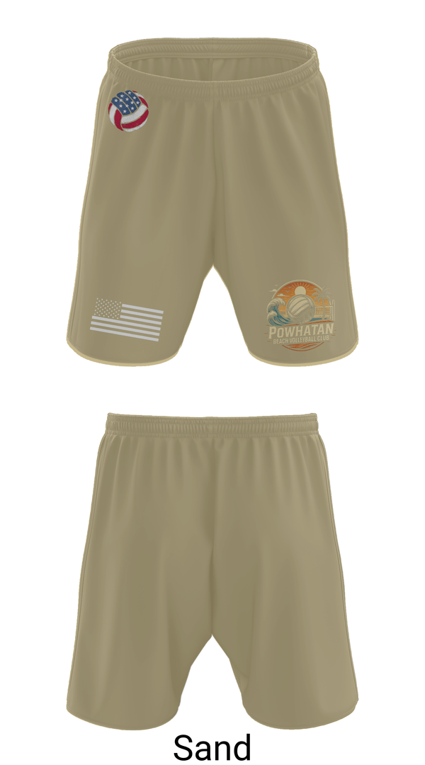 Athletic Shorts With Pockets, VB, Women's Volleyball, Teamtime, Team time, sublimation, custom sports apparel, team uniforms, spirit wear, spiritwear, sports uniforms, custom shirts, team store, custom team store, fundraiser sports, apparel fundraiser