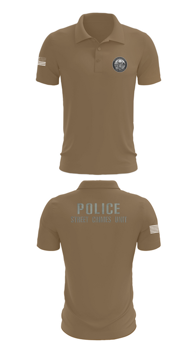 STREET CRIMES 66596550 Short Sleeve Performance Polo - 7