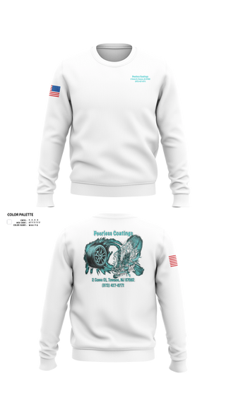 Crew Neck Sweatshirt, Peerless Coatings, Police, Teamtime, Team time, sublimation, custom sports apparel, team uniforms, spirit wear, spiritwear, sports uniforms, custom shirts, team store, custom team store, fundraiser sports, apparel fundraiser