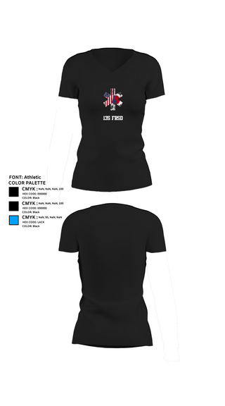 Womens Short Sleeve Vneck Shirt, 135 FRSD, , Teamtime, Team time, sublimation, custom sports apparel, team uniforms, spirit wear, spiritwear, sports uniforms, custom shirts, team store, custom team store, fundraiser sports, apparel fundraiser