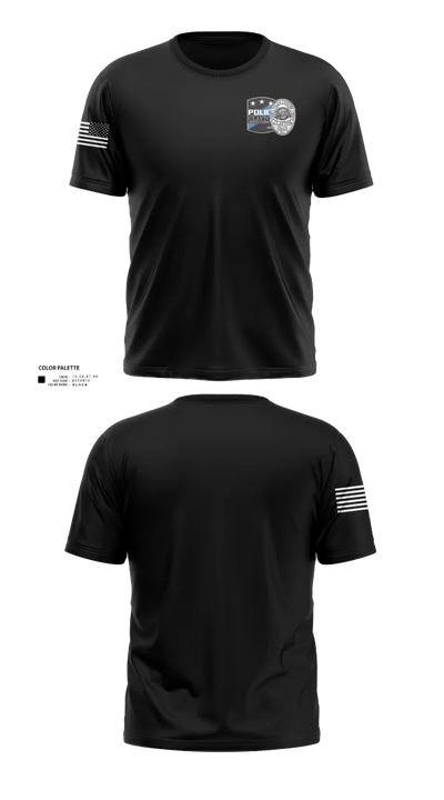 Clayton Police K9 Unit 37003259 Short Sleeve Performance Shirt - 21