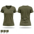 State Fire Marshal K9 47663047 Women's Short Sleeve V-neck Shirt - 1