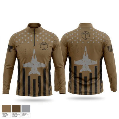 Boeing Quarter Zip Jacket - 1