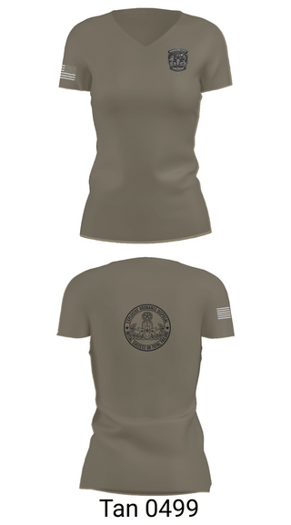 Womens Short Sleeve Vneck Shirt, Johnson City EOD, Police, Teamtime, Team time, sublimation, custom sports apparel, team uniforms, spirit wear, spiritwear, sports uniforms, custom shirts, team store, custom team store, fundraiser sports, apparel fundraiser