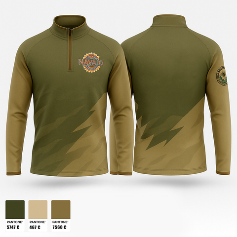 Quarter Zip Jacket, Chief Oliva, Cross Country, Teamtime, Team time, sublimation, custom sports apparel, team uniforms, spirit wear, spiritwear, sports uniforms, custom shirts, team store, custom team store, fundraiser sports, apparel fundraiser