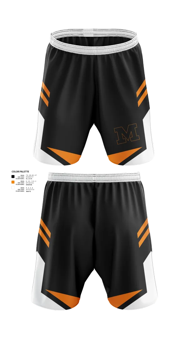 Athletic Shorts With Pockets, Morris eagles, , Teamtime, Team time, sublimation, custom sports apparel, team uniforms, spirit wear, spiritwear, sports uniforms, custom shirts, team store, custom team store, fundraiser sports, apparel fundraiser